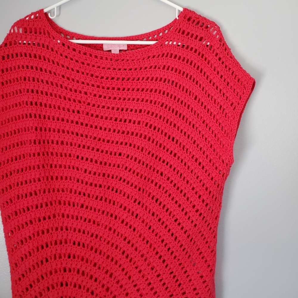 Lilly Pulitzer crochet top